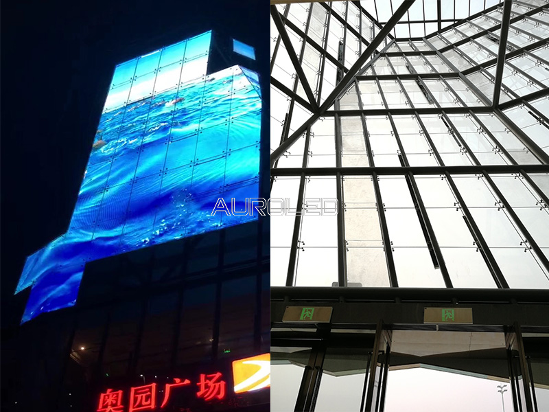 珠海奧園<a href=http://www.aqlfk.com/toumingping/ target=_blank class=infotextkey>透明屏</a>點亮效果