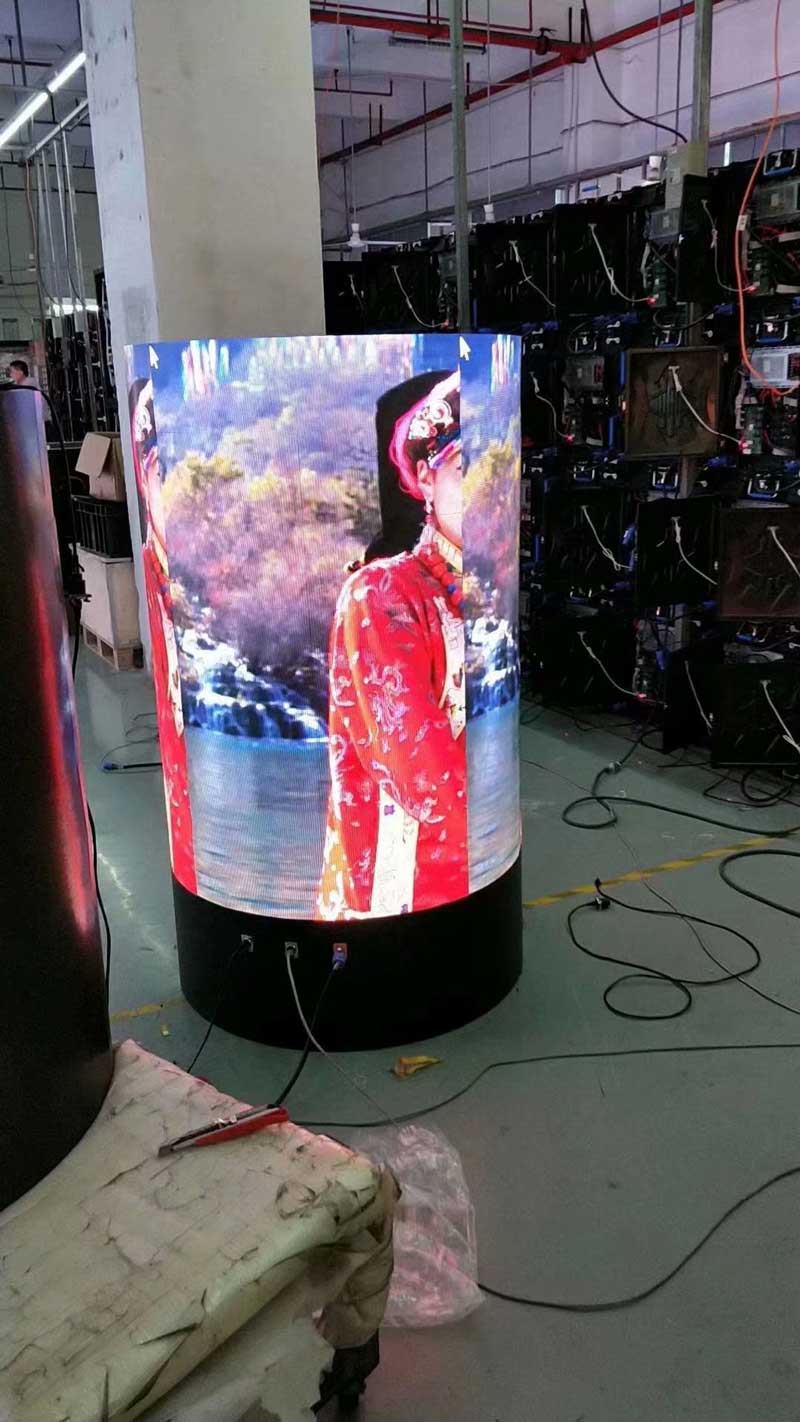 圓柱型<a href=http://www.aqlfk.com target=_blank class=infotextkey>led顯示屏</a>